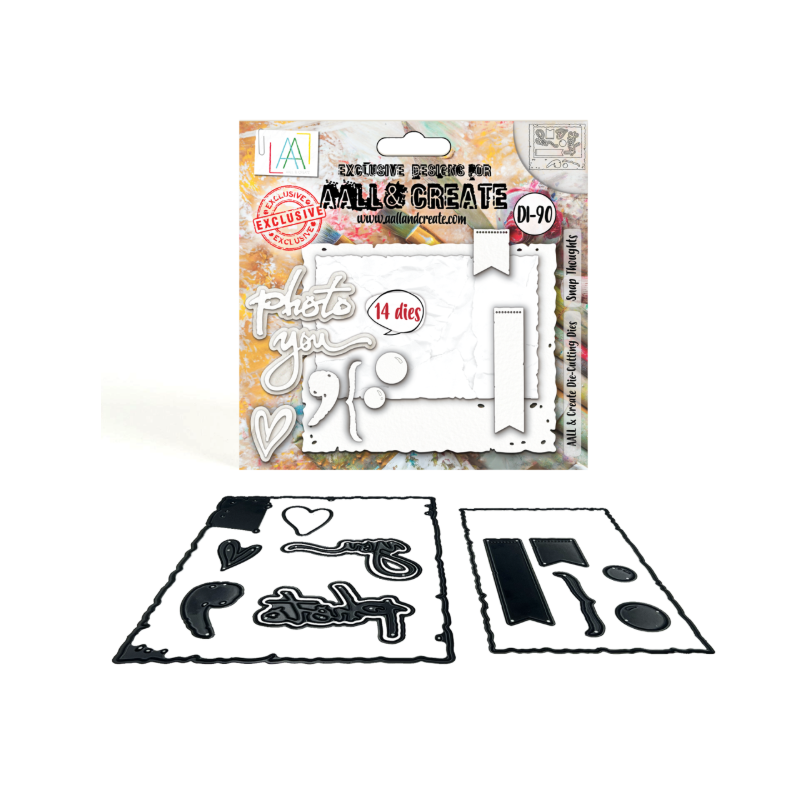 Aall and Create Snippets & Snapshots Die Set Snap Thoughts (AALL-DI-090)