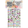 Aall and Create Wild Elements A6 Ephemera Die-Cuts Bohemians (AALL-EP-91)