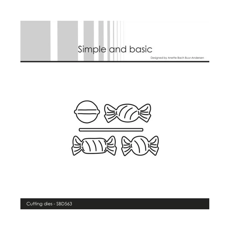 Simple and Basic die "Lollipop and sweets" SBD563