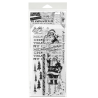Tim Holtz Stamps/Stencil Jolly Holiday  (THMM189)