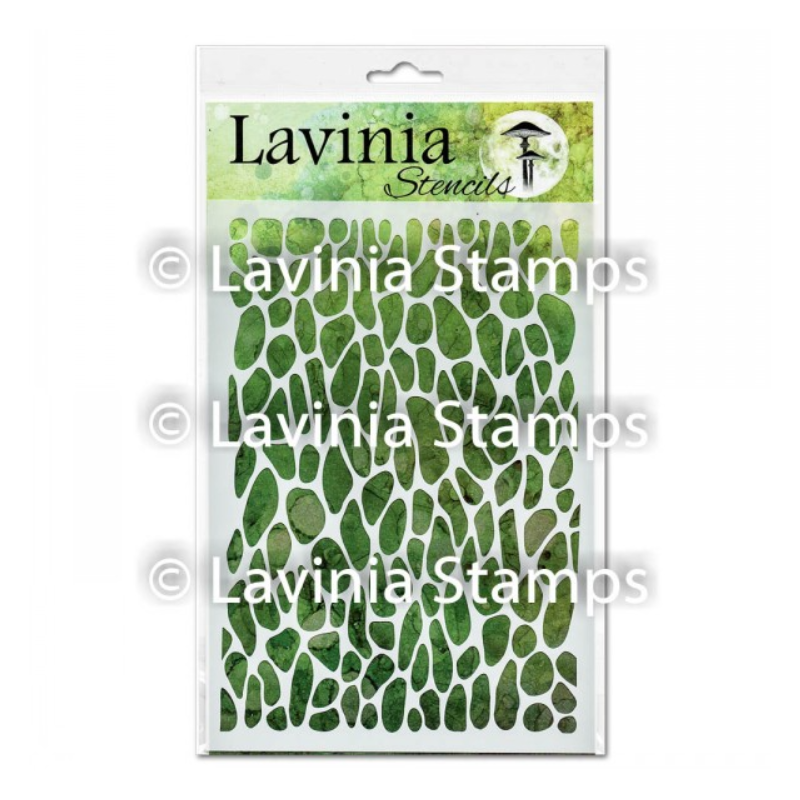 Lavinia Stencil no.4 - Crackle 15x20cm