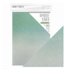 Craft Perfect • Glitter Card A4 250g Ombre Spring Meadow Opalescent Green 5 pcs