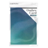 Craft Perfect • Glitter Card A4 270g Ombre Under the Sea 5pcs