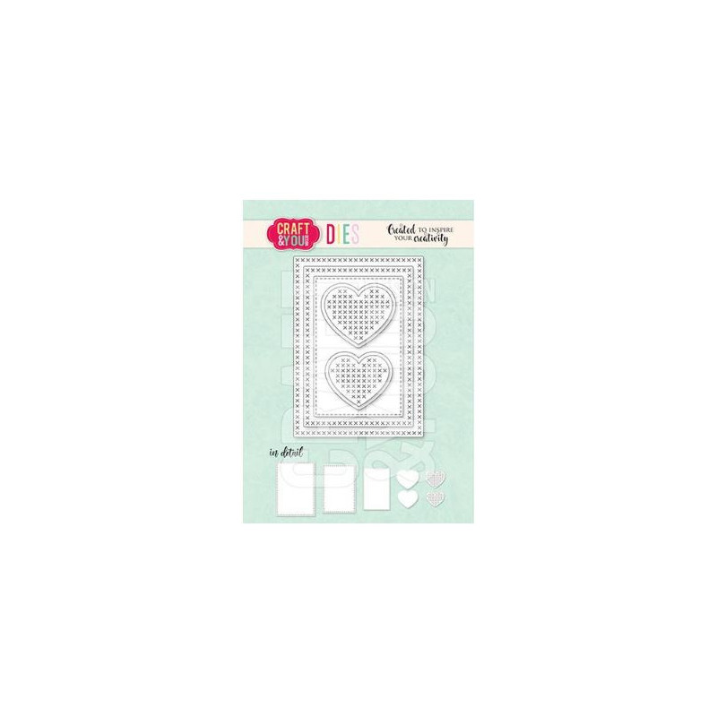 Craft & You Dies "ATC Cross Stiches" CW345