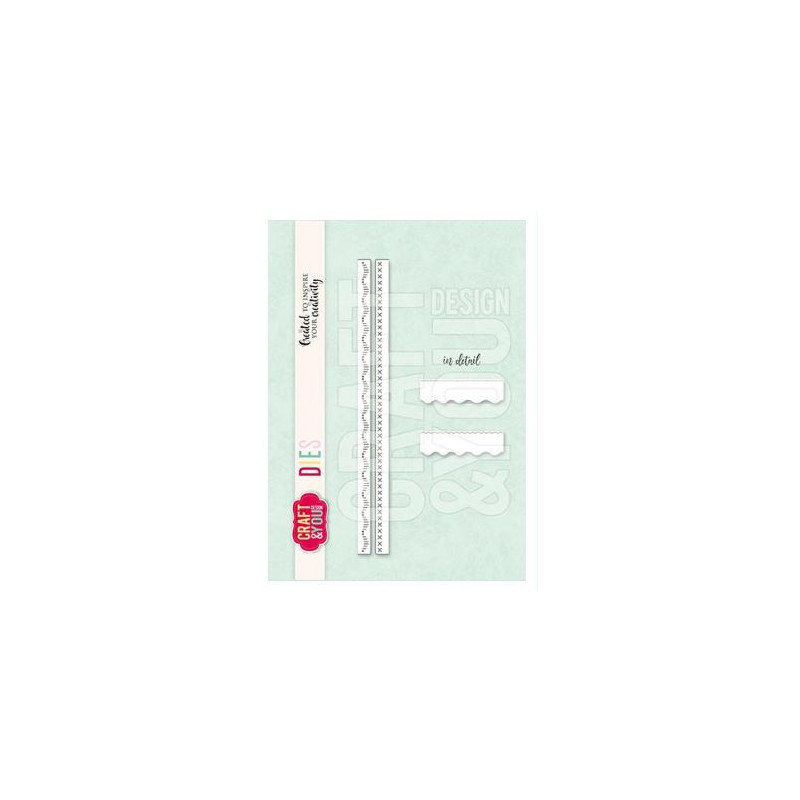 Craft & You Dies "Small Borders Decorative Stiches" CW350