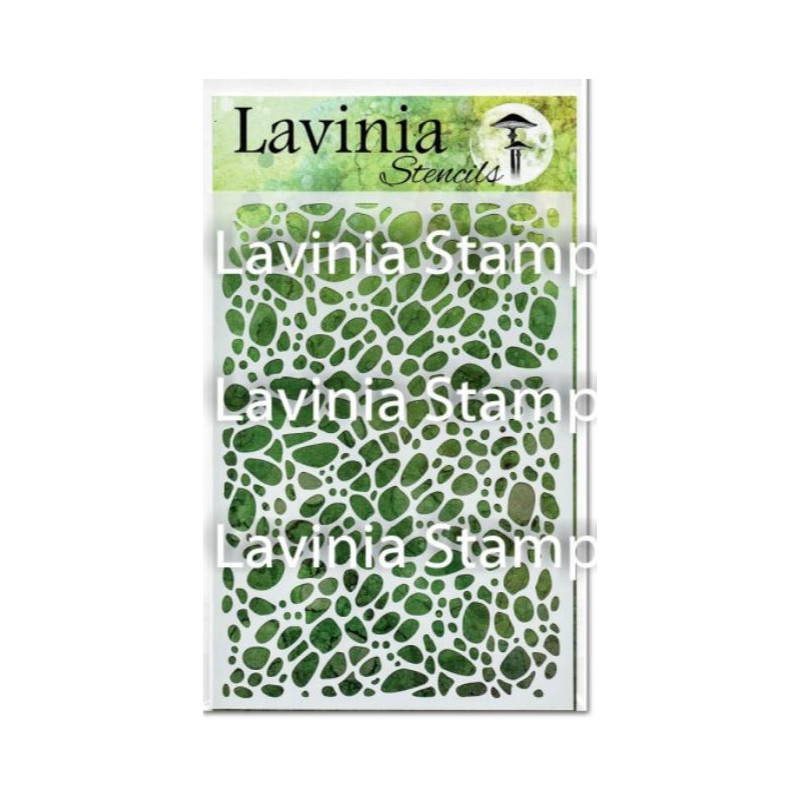 Lavinia Stencil no.12 Stone 15x20cm