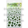 Lavinia Stencil no.18 White Orbs 15x20cm