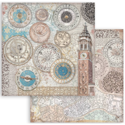 Stamperia 8X8 Venice City of ART Paper pack