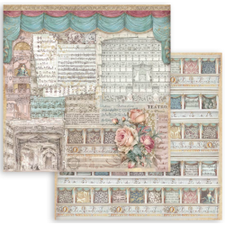 Stamperia 8X8 Venice City of ART Paper pack