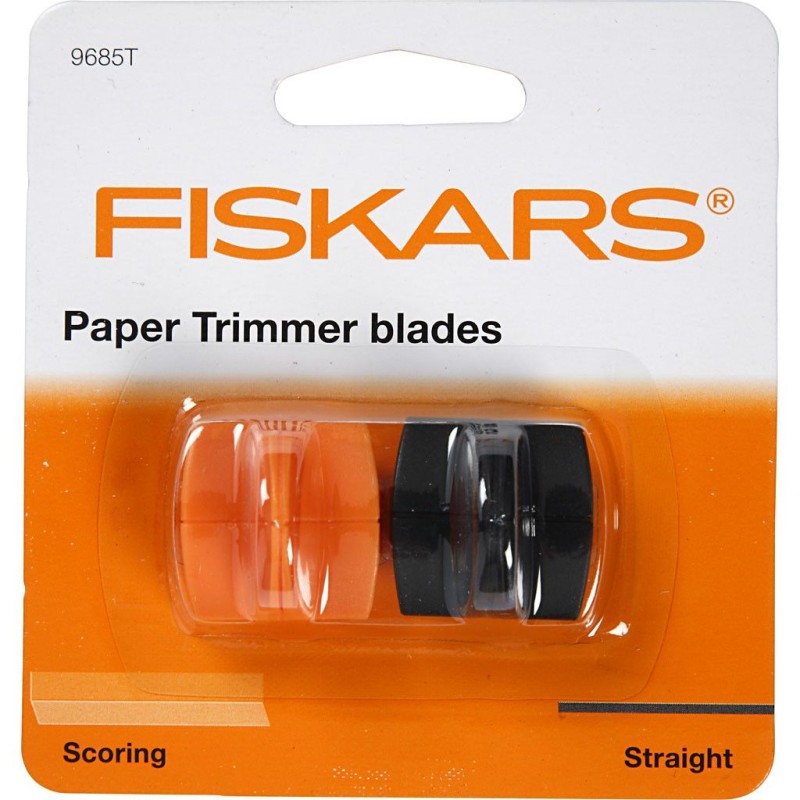 FISKARS Falsblad och extra kniv, 2st /mix.