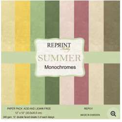 Reprint Monochromes 12x12...