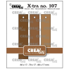 Crealies • Xtra Cutting Dies Straight Tags Smooth