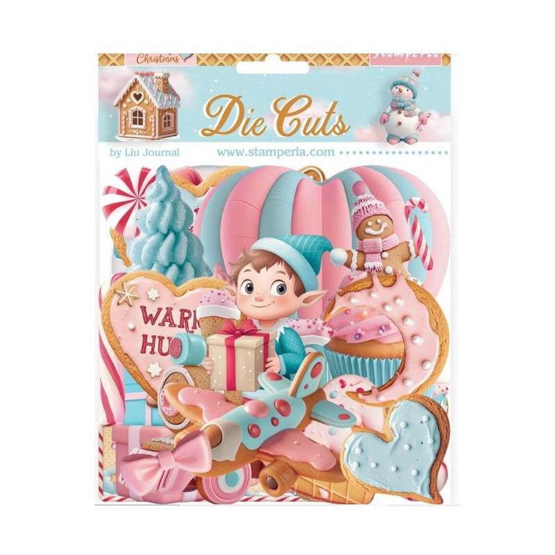 Stamperia Candy christmas dfldc118