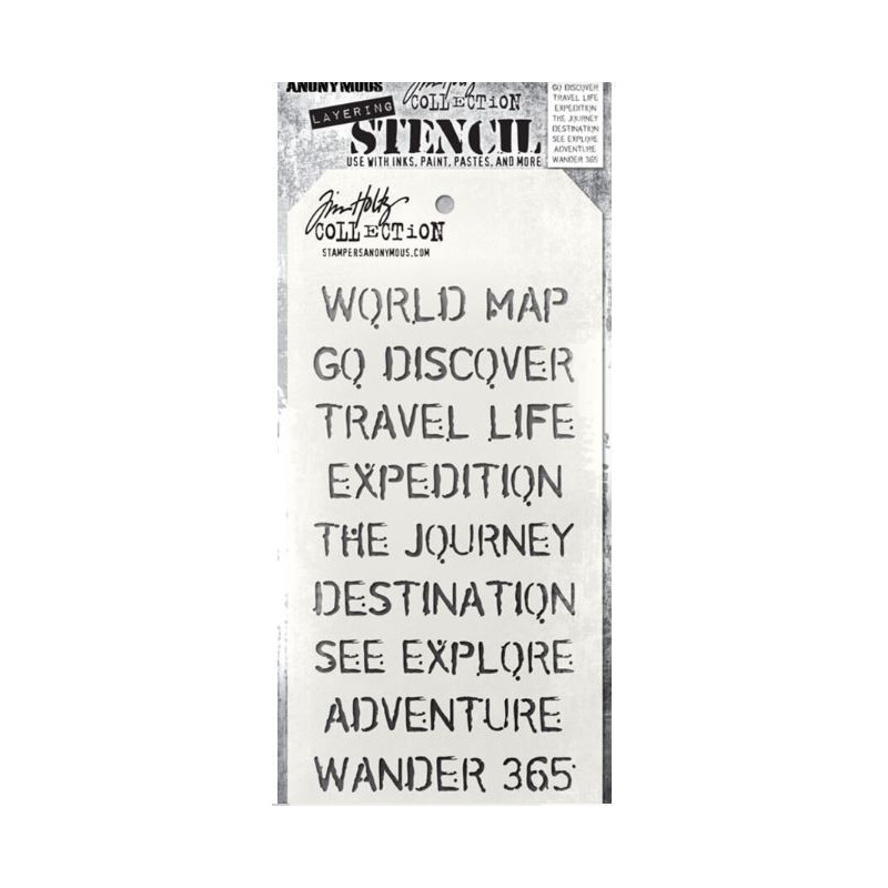Tim Holtz Stencil THS043