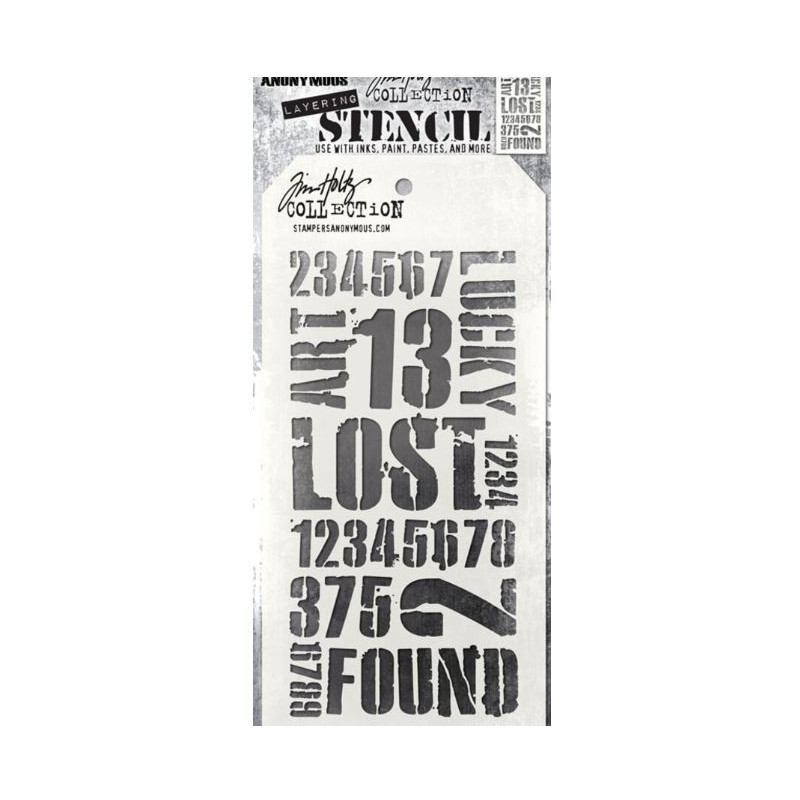 Tim Holtz Stencil THS051