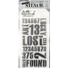 Tim Holtz Stencil THS051