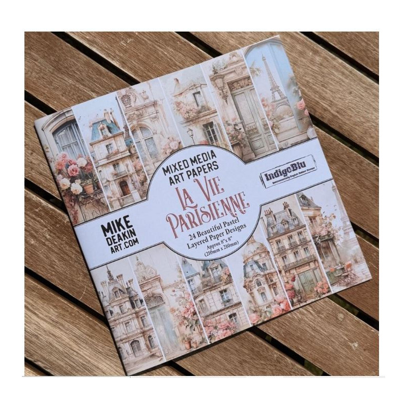 IndigoBlu La Vie Parisienne 8x8 Inch Paper Book (IND1439)