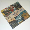IndigoBlu The Golden Age of Travel 6x6 Inch Ephemera Paper Book (IND1361)