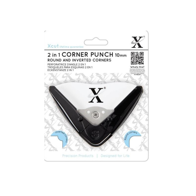 Xcut Corner Punch - 2 in 1 10mm radius XCU 257003