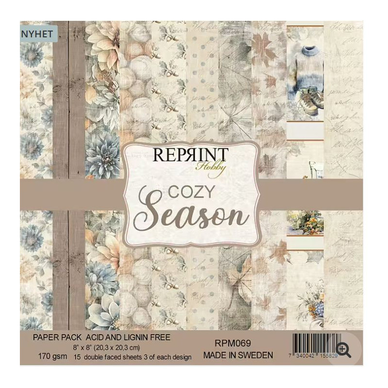 Reprint 8x8 Cozy Season RPM069