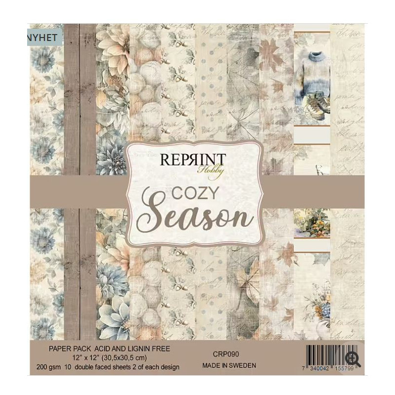 Reprint 12x12 Cozy Season CRP090