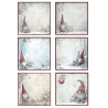 Reprint  Papper Klippark - Tags Gnomes - A4
