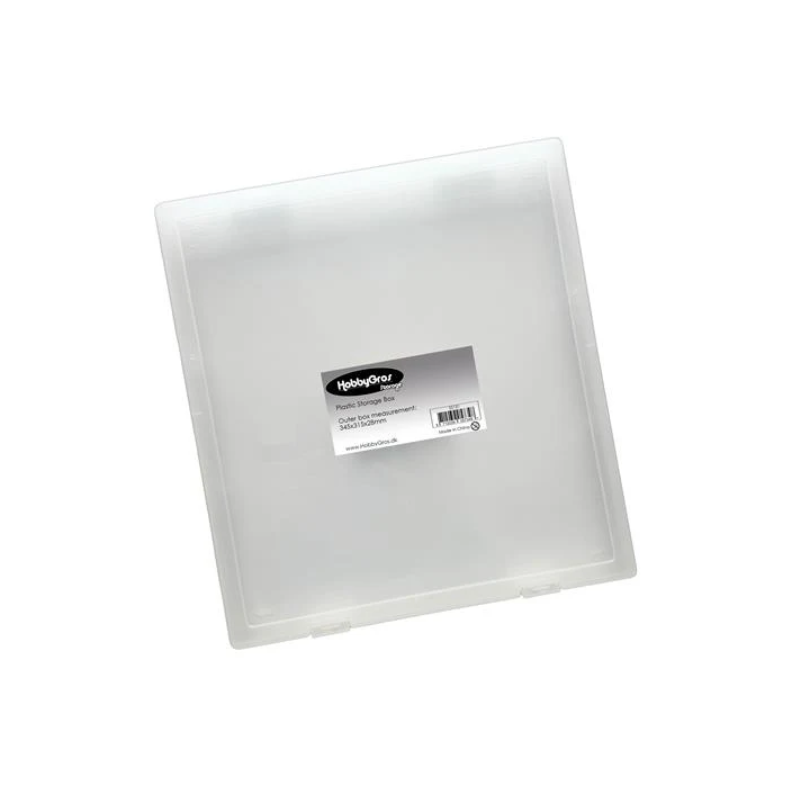 HobbyGros Storage "Plastic Storage Box - For Scrapbooking Paper" SS131