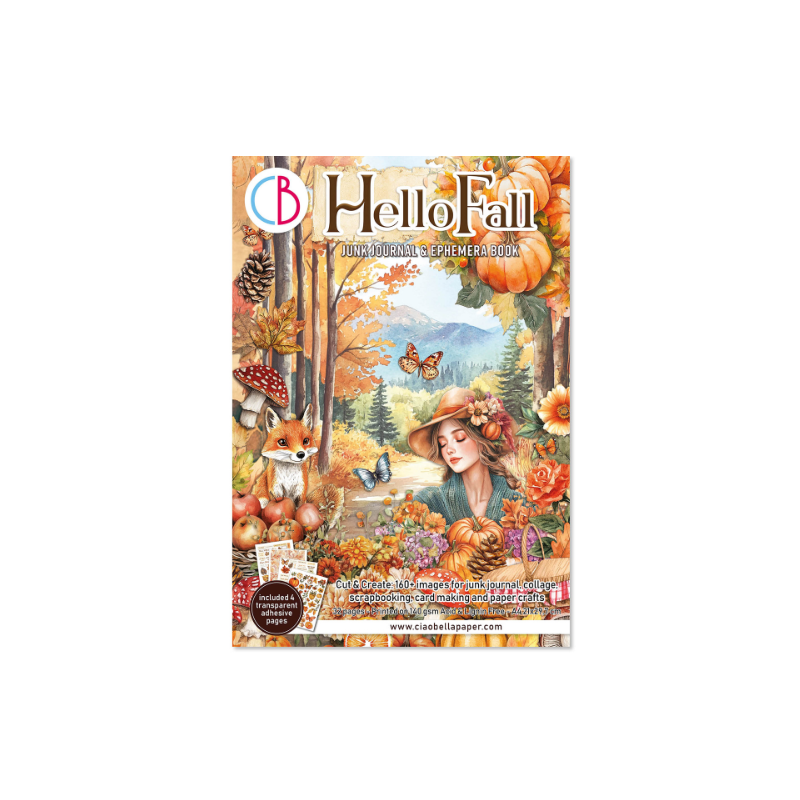 Ciao Bella Ephemera Book Hello Fall A4 32