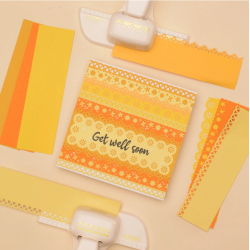Vaessen Creative • Border punch Sarah Jane