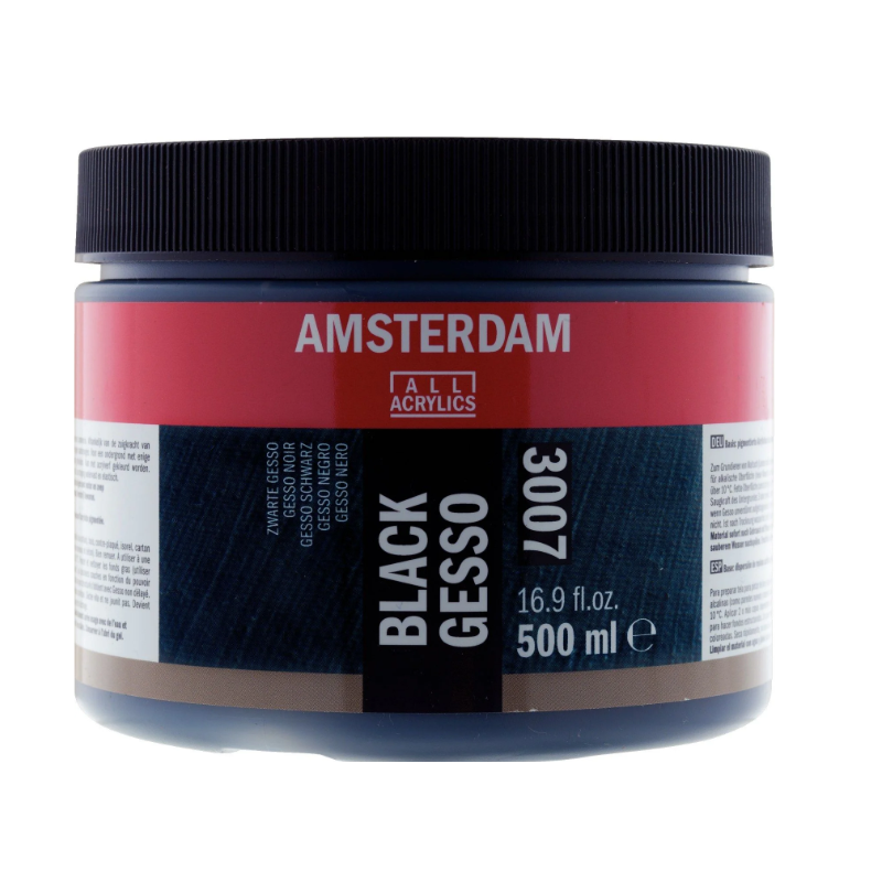 Amsterdam • Gesso 3007 Black 500ml
