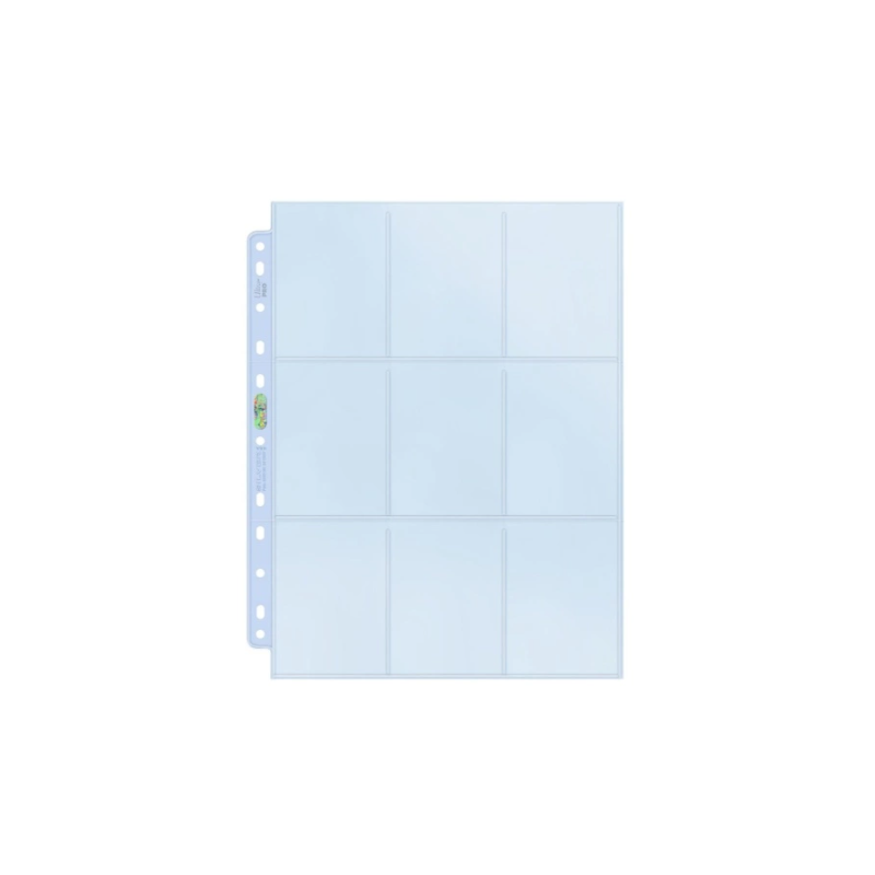 Ultra Pro 9 pocket page ATC plastficka 10 st plastfickor
