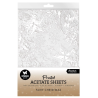 Studio Light • 6st Essentials Acetate Sheets Snow, Fairies & Stars 14,8 x 21 cm