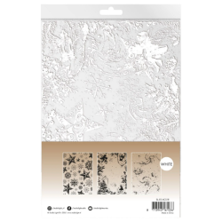 Studio Light • 6st Essentials Acetate Sheets Snow, Fairies & Stars 14,8 x 21 cm