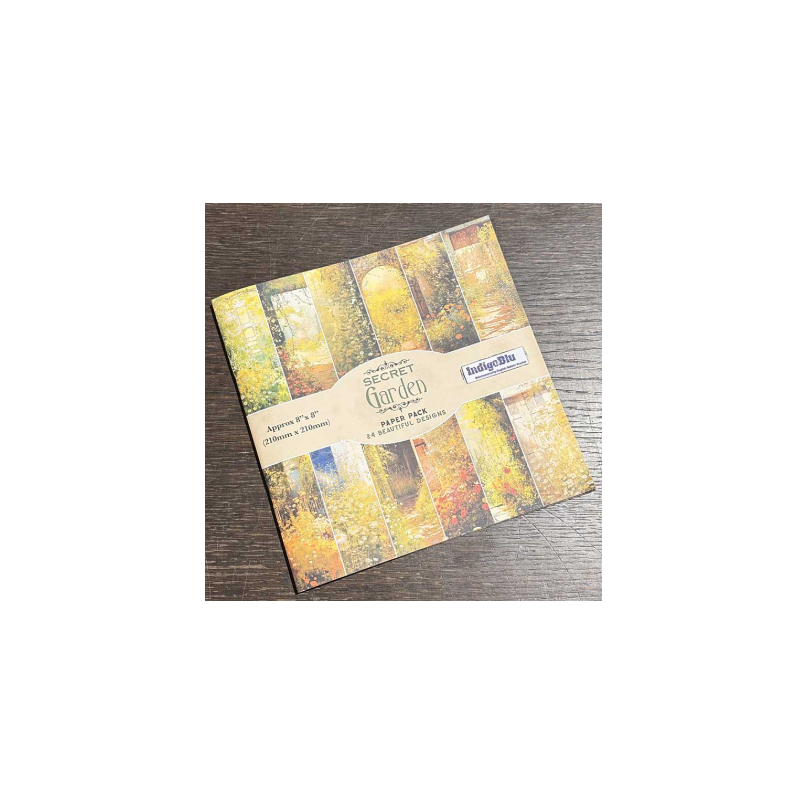 IndigoBlu Secret Garden 8x8 Inch Paper Book
