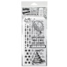 Stampers Anonymous Mixed Media 43 Tim Holtz Stamps/Stencil (THMM143)