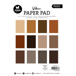 Studio Light • A5 Essentials Vellum Paper Pad Unicolor Brown