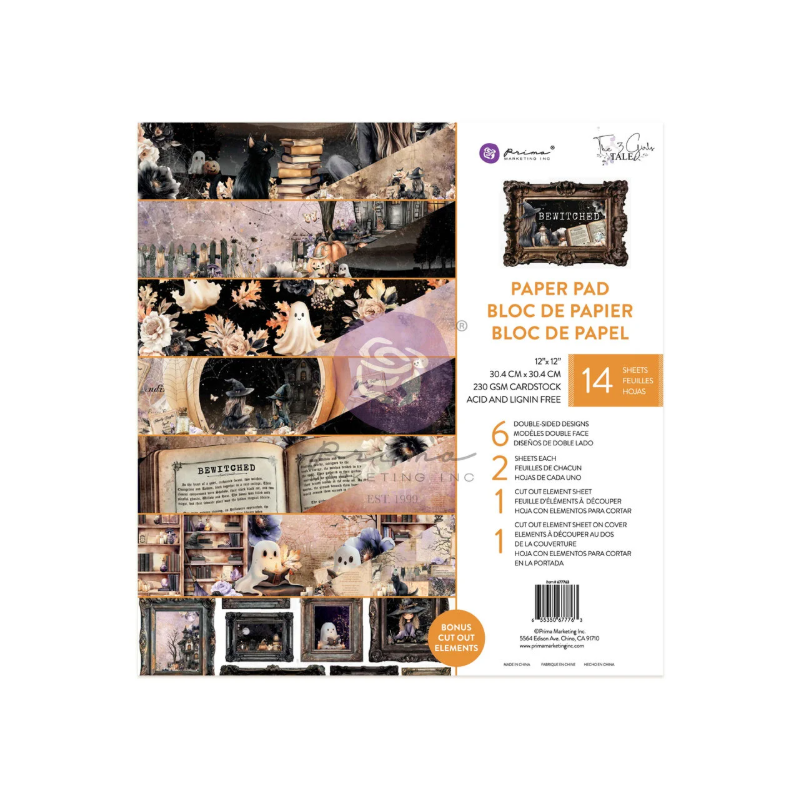 Prima Marketing Bewitched 12x12 Inch Paper Pad (677763)