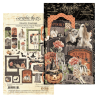 Graphic 45 Ghostly Greetings Chipboard Pieces, Tags & Frames (4503078)