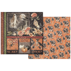 Graphic 45 Ghostly Greetings 8x8 Inch Collection Pack (4503073)
