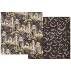Graphic 45 Ghostly Greetings 8x8 Inch Collection Pack (4503073)