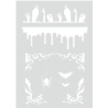 Crafter's Companion Stencil & Stamp Set, All Hallows Eve - Fright Night