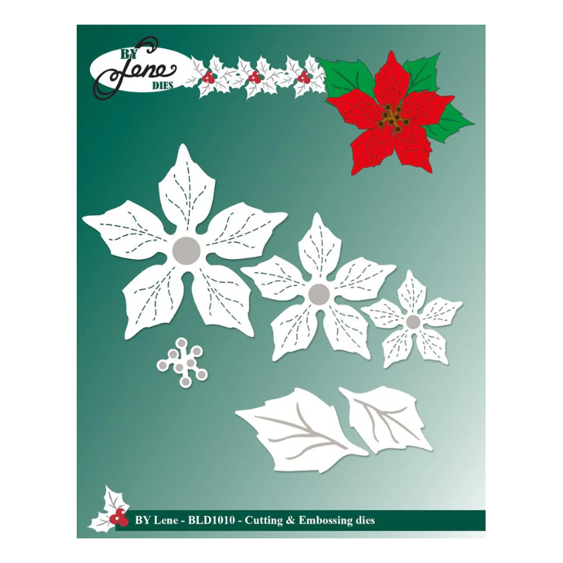 By Lene dies "Poinsettia" BLD1010