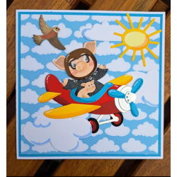 BY Lene Dies "Airplane " BLD1766