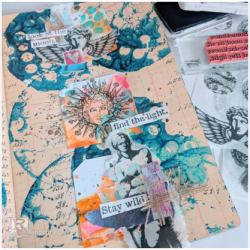 Ranger • Dina Wakley MEdia Ledger Journal 30,48x19,05cm 180gsm