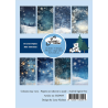 BY Lene A6 Paperpad "Blue Christmas" BLP669