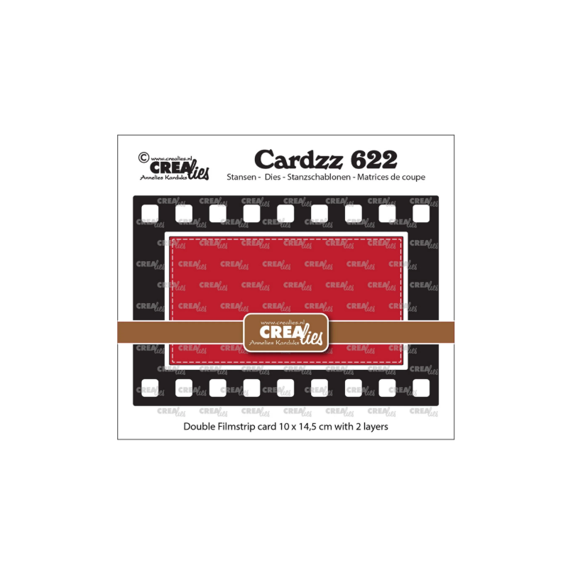 Crealies • Cardzz Double Card Filmstrip CLCZ622