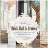 Memory Place  6x6 Inch Paper Pack - Brick Wall & Frames