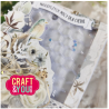 Craft & You Design Honeycomb Background A6 Embossing Folder (CFE-001)