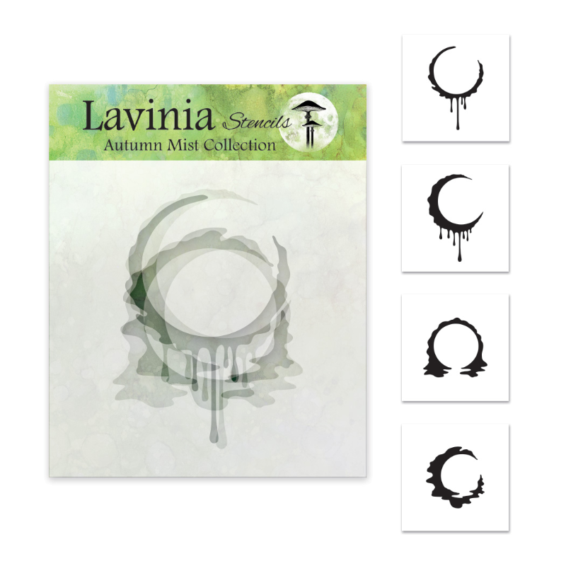 Lavinia Stencil Autumn Mist Collection 4 st