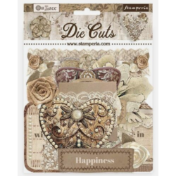 Stamperia OLD LACE Die Cuts...
